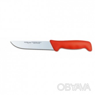 Нож обвалочный Polkars №4 150мм с красной ручкой. Смотрите этот товар на нашем с. . фото 1