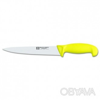 Нож профессиональный для мяса 27.506 180 мм желтый. Смотрите этот товар на нашем. . фото 1