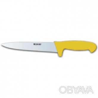Нож разделочный Oskard NK018 210мм желтый. Смотрите этот товар на нашем сайте re. . фото 1