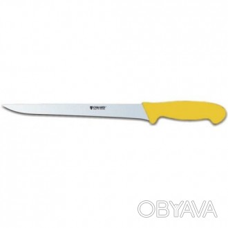 Нож разделочный Oskard NK021 260мм желтый. Смотрите этот товар на нашем сайте re. . фото 1