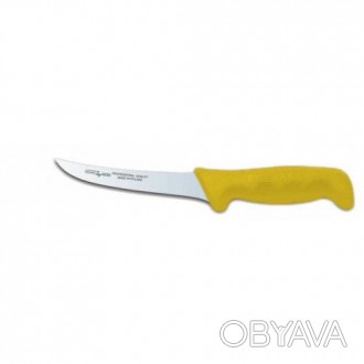 Нож разделочный полугибкий Polkars №16 150мм с желтой ручкой. Смотрите этот това. . фото 1