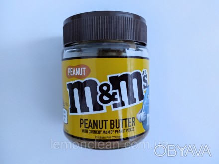 Арахисовое паста M&M's Peanut Butter Crunchy 225 g - это новый взгляд на традици. . фото 1