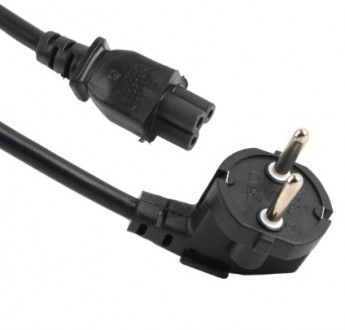 Кабель питания Schuko PC-186 CEE7/7-IEC C5, 3.0M, 0.75mm, для ноутбука, OE. Кривий Ріг. фото 1
Кабель питания Schuko PC-186 CEE7/7-IEC C5, 3.0M, 0.75mm, для ноутбука, OE. Кривий Ріг. фото 1