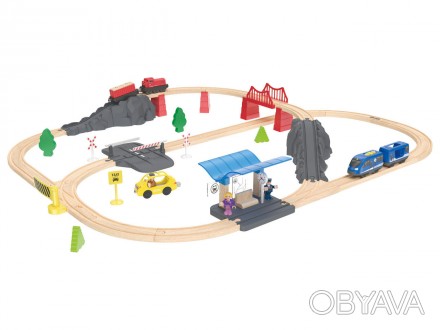 
Игрушечная железная дорога — это мечта любого ребенка. С помощью Playtive. . фото 1