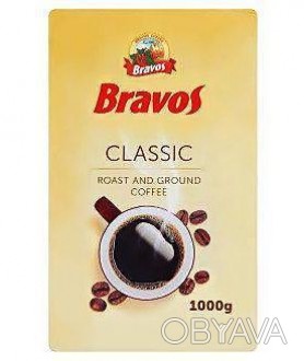 Кофе молотый BRAVOS Classic.
Бравос Классик - это вкусовая гармония.
Классически. . фото 1