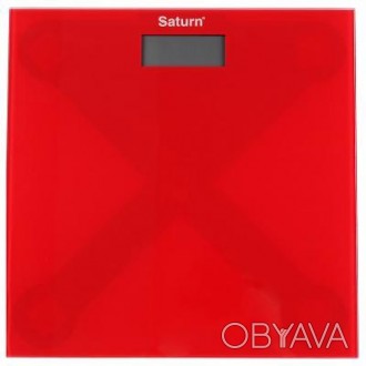 Весы напольные Saturn ST-PS0294 Red. . фото 1 Весы напольные SATURN ST-PS0294 - станут незаменимыми для тех; кто следит за сво. . фото 1