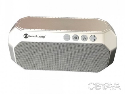 Колонка NewRixing NR4000 Silver
Bluetooth speaker беспроводная акустика
 
Качест. . фото 1