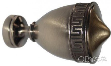 Декоративный наконечник на кованный, металлический карниз Афина, диаметр 25 мм.
. . фото 1