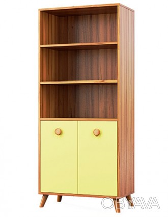 Книжный шкаф КолибриЭлемент мебельного гарнитура КолибриМатериал:Корпус: ДСП и д. . фото 1