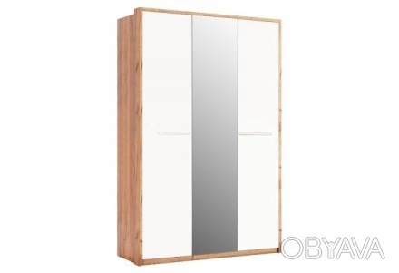 
Шкаф трехдверный с зеркалами Глянец Ники
Коллекция:
Nicky Дуб Крафт — Глянец Бе. . фото 1