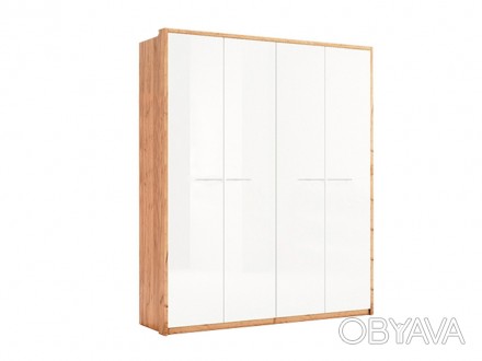
Шкаф четырехдверный без зеркала Ники
Коллекция:
Nicky Дуб Крафт — Глянец Белый
. . фото 1