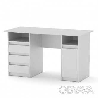 Письменный стол Декан-2 Компанит - удобная и практичная мебель для дома, характе. . фото 1