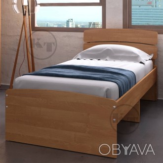 Ліжко Модерн 80 Компаніт - зручна і практична меблі для дому, характеризується с. . фото 1