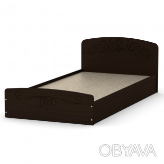 Кровать "Нежность"-90 МДФ может быть изготовлена в разных цветах, поэтому отличн. . фото 1
