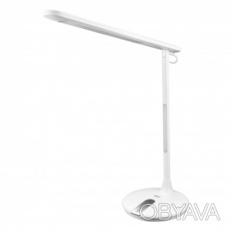 Настольная лампа светодиодная LED Horoz Electric ARYA 8W диммер, ночник белый 04. . фото 1