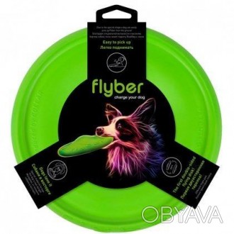 Іграшка для собак Флайбер Flyber перша двостороння літаюча тарілка:
Дякуючи опти. . фото 1