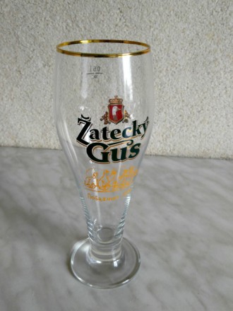 Жатецкий Гусь известное Чешское пиво  и во всей Европе. Продам бокал, очень крас. . фото 3
