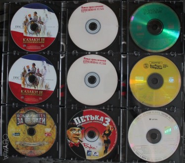 Продам диски  с играми и 1 фильм(Знакомьтесь Джо Блэк). Цена - 5грн/диск(или сер. . фото 7