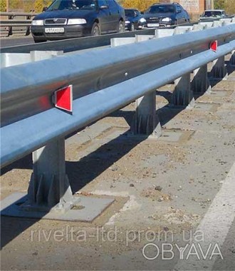 Дорожные ограждение — предназначенные для предотвращения съезда транспортного ср. . фото 1