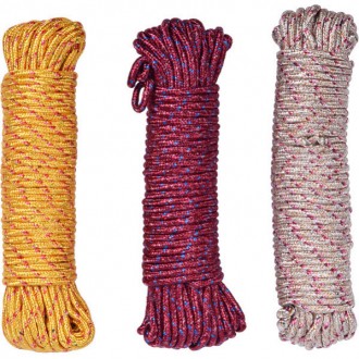 Веревка бытовая плетеная используется для сушки белья, ручной и машинной упаковк. . фото 3