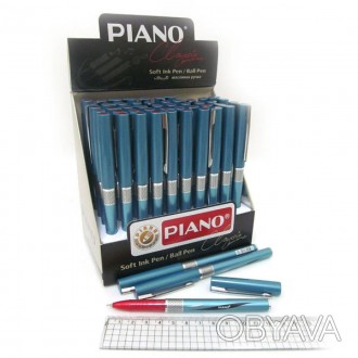 Товар на сайте >>>Ручка шариковая масло "Piano" красн. Оптовая Торговая Компани. . фото 1