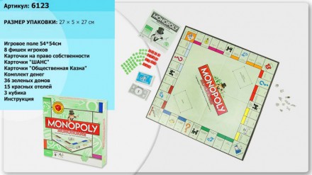 Абсолютный лидер среди настольных игр — «Монополия», серия настольных игр со сто. . фото 4