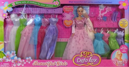 Виробник Defa Тип Лялька Вік від 3 років Матеріал виготовлення пластик, текстиль. . фото 4
