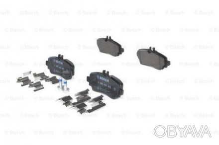 Тормозные колодки передние A (W168) (97-) Bosch 0 986 424 469 дискового типа исп. . фото 1