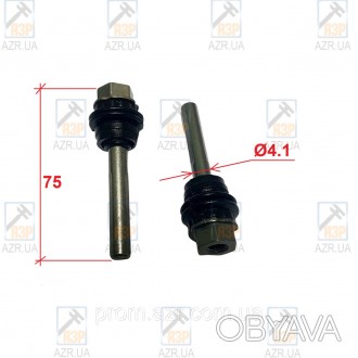 Направляющие пальцы Ø4.1x75 скобы суппорта + пыльники ( к-кт 2 шт ), тип TRW Ren. . фото 1