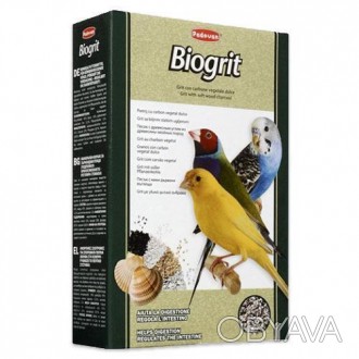Подкормка Padovan Biogrit для декоративных птиц, 700 г Padovan Biogrit - минерал. . фото 1