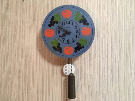 Часы ходики, механические, настенные, " Маяк" , 70-е годы, (период ССС. . фото 2