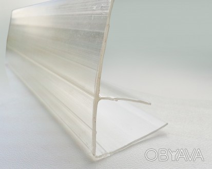 Пристенный профиль Oscar F 4-6мм прозрачный это универсальный профиль который по. . фото 1