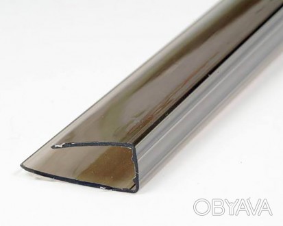 Торцевий профіль Oscar UP 4мм бронза призначений для закриття торців панелей і д. . фото 1