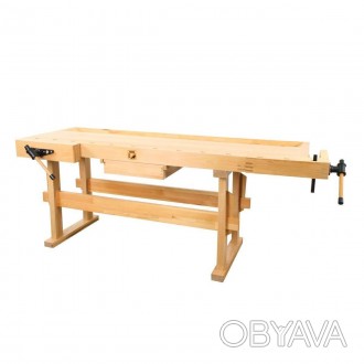 Верстак столярный из каучукового дерева – это промышленная мебель, задача которо. . фото 1