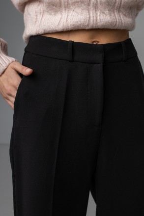 Женский брюки Stimma Аллисум. Стильные женские брюки из костюмной ткани. Застеги. . фото 4