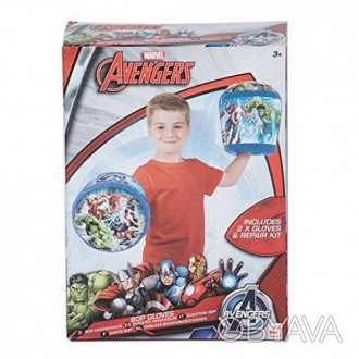 Детали:
Один удар от ваших перчаток Marvel Avengers Bop Gloves наполнит любого с. . фото 1