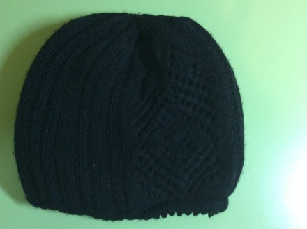 В идеальном состоянии зимняя шапочка,двойная вязка,50%шерсть 50%акрил,пог-20см,в. . фото 2