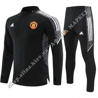 Детский футбольный костюм Манчестер Юнайтед Adidas 2022 Black 125-135 см 123266. Киев. фото 1 Детский футбольный костюм Манчестер Юнайтед Adidas 2022 Black 125-135 см 123266. Киев. фото 1