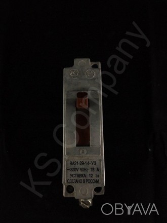 Автоматичний вимикач ВА21-29-14-У3 16А
Вимикачі типу ВА 21-29 призначені для про. . фото 1