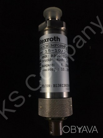 Датчик тиску Rexroth 
REXROTH Druckaufnehmer HM 15-10/315 MNR:R900021560
Датчик . . фото 1