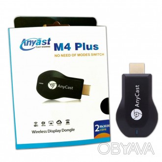 Опис AnyCast M4 Plus hdmi wifi приймач
AnyCast - це пристрій для виводу на екран. . фото 1