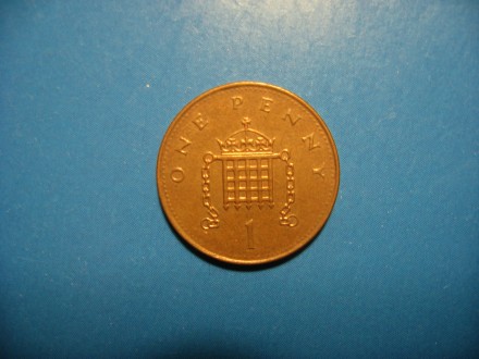 Великобритания. 1 пенни 1994 года.. . фото 2