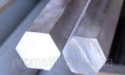 Шестигранник стальной 22 мм сталь 45 (шестикутник металлический) шестигранники р. . фото 7
