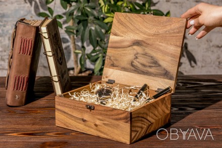 Подарункова коробочка з дерева
Представляємо Вам серію коробочок з дерева для оф. . фото 1