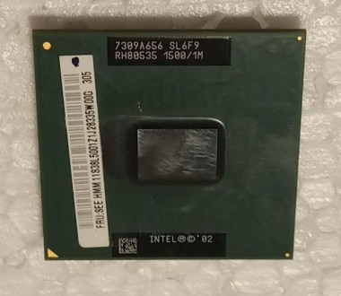 Процесор SL6F9 Intel Pentium M 705 1.5GHz з ноутбука IBM THINKPAD T40 N26

Пла. . фото 2