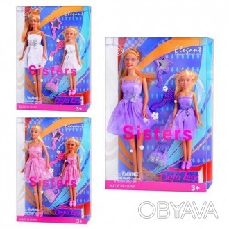 Куклы Defa Lucy «сестры» представляет собой набор из двух одинаково одетых кукол. . фото 1
