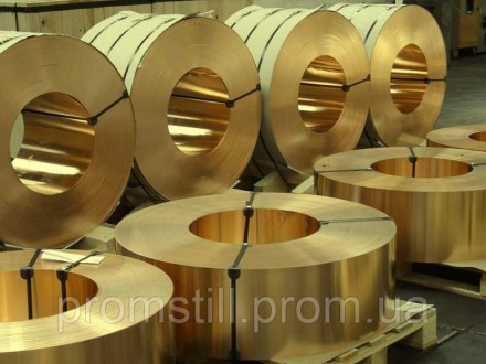 Латунная лента 0,2х60 мм марки ЛС59-1 и Л63 ленты латунные круги проволока трубы. . фото 2