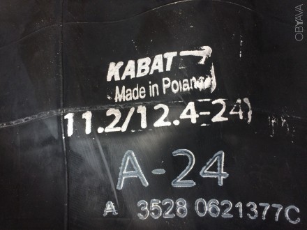 Продам НОВЫЕ автокамеры:
11.2-24 / 12.4-24 (TR-218А) Kabat (Польша) - 775грн / . . фото 7