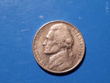 США. 5 центов 1973 года.. . фото 2