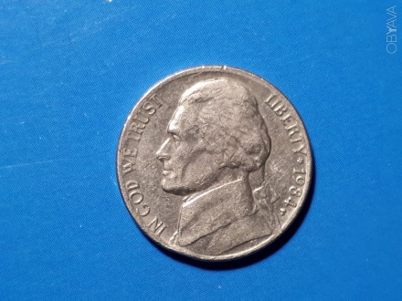 США. 5 центов 1984 года.. . фото 1